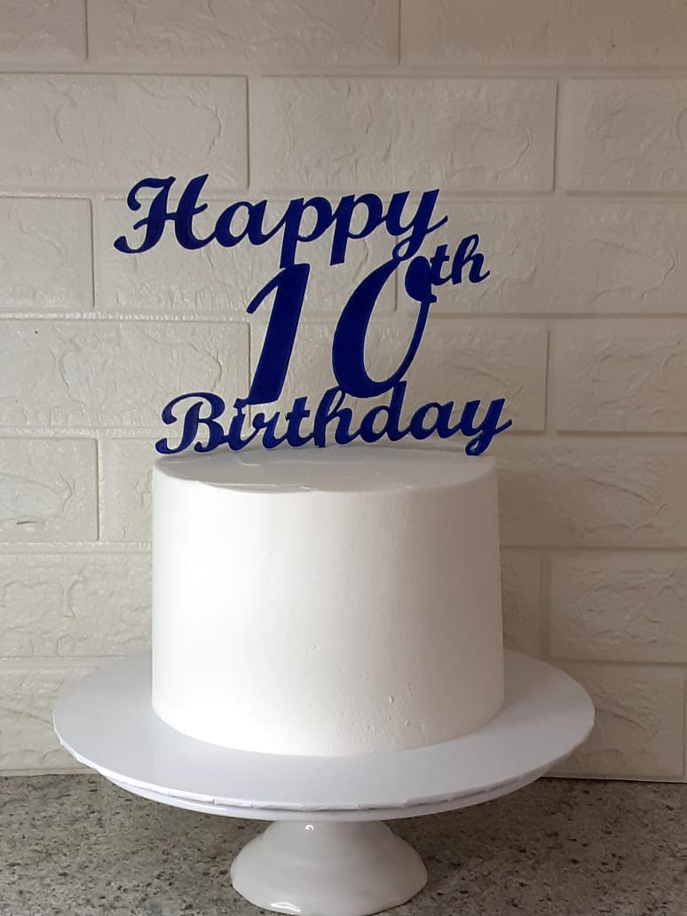 Cake Topper Example 3